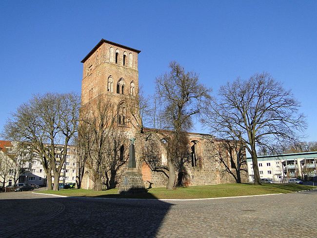 Kirchenruine Friedland (St. Nikolai) in Friedland