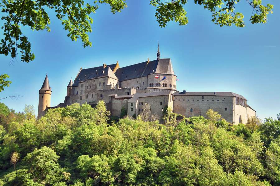 Burg Vianden in Vianden