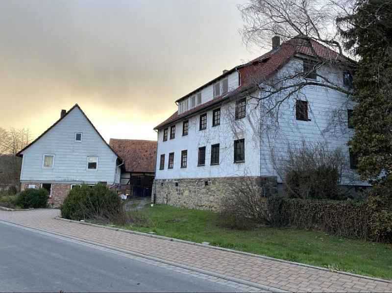 verschwundene Burg Bovenden (Braunschweiger Hof) in Bovenden