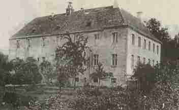 verschwundenes Schloss Knippenburg in Bottrop