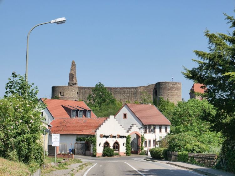 Burgruine Neuleiningen (Neu-Leiningen) in Neuleiningen