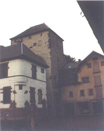 Wohnturm Wachenheim (Ober- und Unterschloss, Schlossgut Lüll) in Wachenheim (Pfrimm)