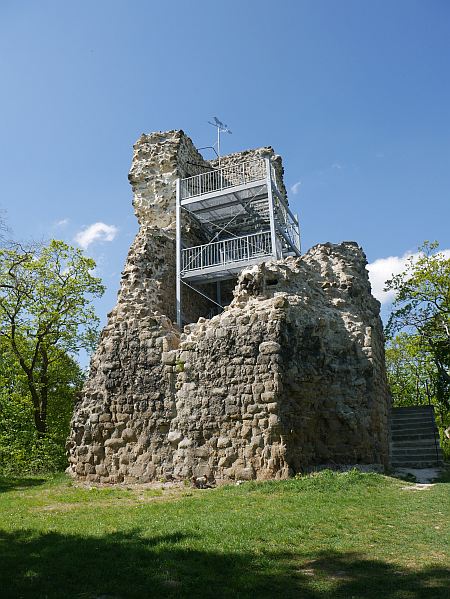 Burgruine Kleine Lauenburg in Thale-Stecklenberg