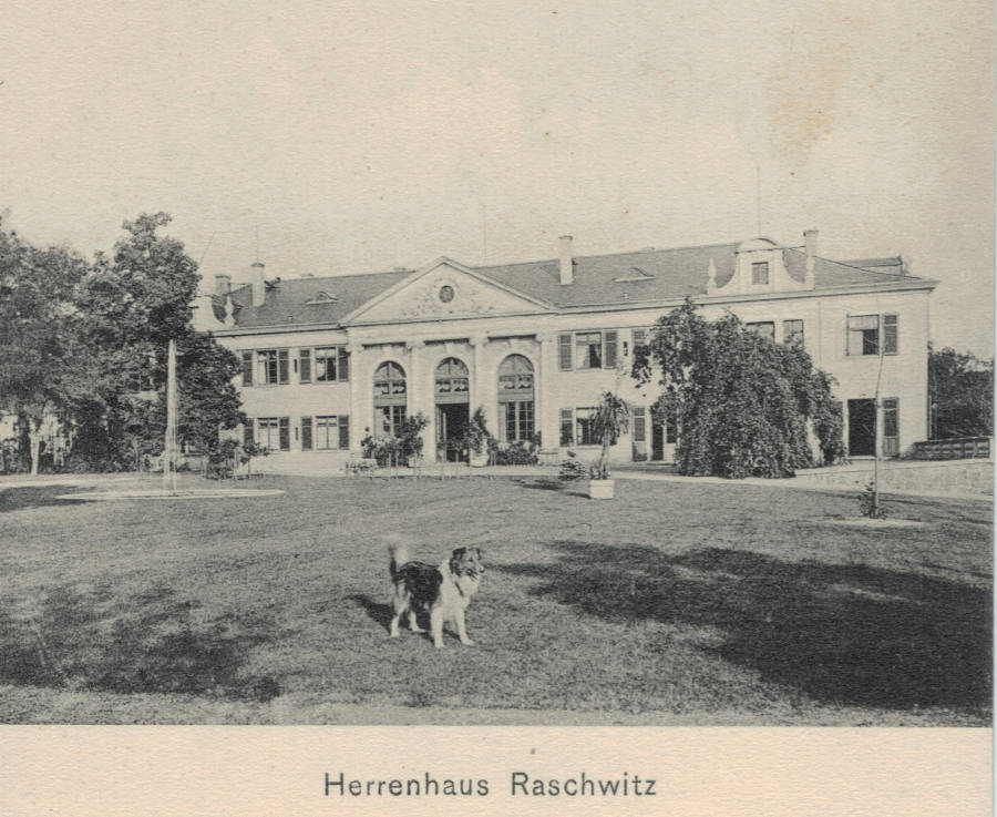 verschwundenes Herrenhaus Altes Herrenhaus (Raschwitz) in Markkleeberg-Raschwitz