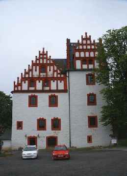 teilweise erhaltenes Schloss Netzschkau in Netzschkau