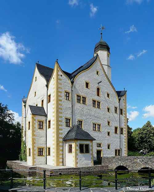 Wasserschloss Klaffenbach (Neukirch, Neukirchen) in Chemnitz-Klaffenbach
