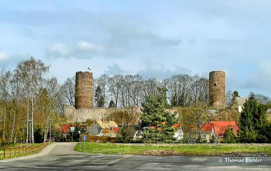 Burgruine Kohren-Sahlis (Chorun, Sahlis) in Frohburg-Kohren-Sahlis