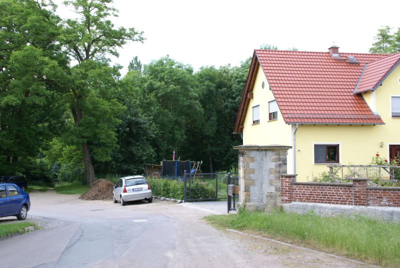 verschwundenes Herrenhaus Naundorf in Naundorf