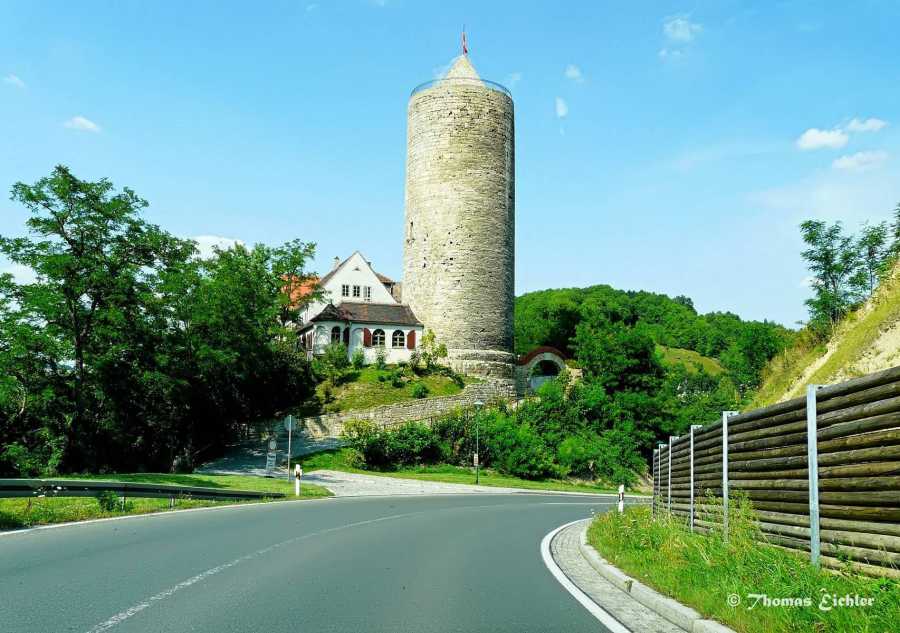 Burgruine Camburg in Dornburg-Camburg