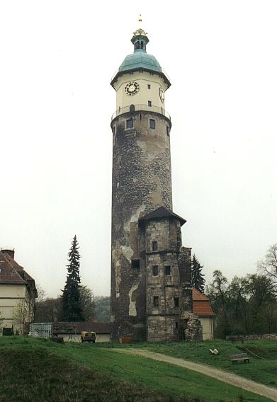 Schlossruine Neideck in Arnstadt
