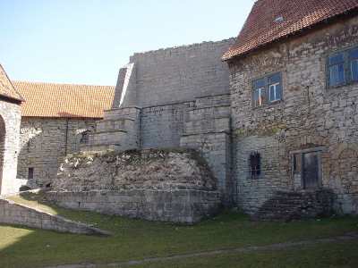 Burgruine Lohra (Groß Lohra, Großlohra, Schlossberg, Löhra) in Großlohra-Amt Lohra