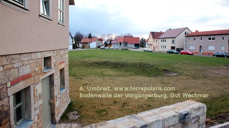 verschwundene Burg Wechmar in Günthersleben-Wechmar