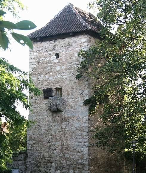 Burgrest Langensalza (Niedere Burg) in Bad Langensalza